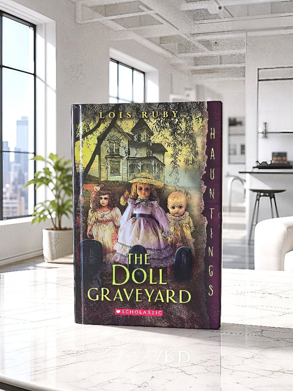 Lois Ruby hardcover book, The Doll Graveyard hardcover, gothic children's novel